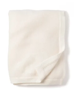 100% Cashmere Baby Blanket in Ivory