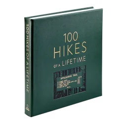 100 Hikes Of A Lifetime in Bonded Leather