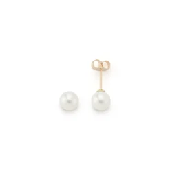 6 mm Pearl Studs