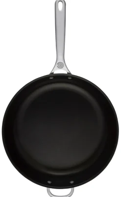 12.5" Nonstick Deep Fry Pan with Helper Handle