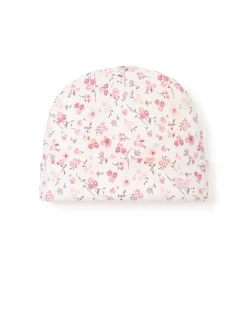 100% Pima Cotton Dorset Floral Baby Hat