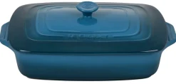 3.5 qt. [12.5" x 8.5"] Covered Rectangular Casserole