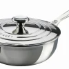 3.5 qt. Saucier Pan with Lid & Helper Handle