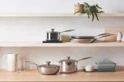 3.5 qt. Saucier Pan with Lid & Helper Handle