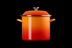 10 qt.Stockpot in Flame