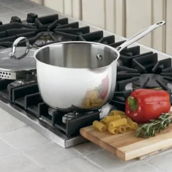 3 Quart Pour Saucepan in Stainless Steel