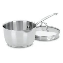 2 Quart Pour Saucepan in Stainless Steel