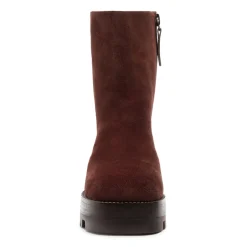 240 Suede Bootie in Root Brown