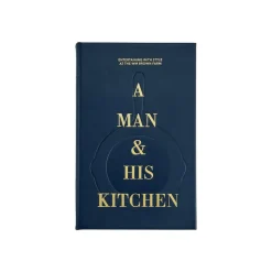 A Man & His Kitchen Bonded Leather