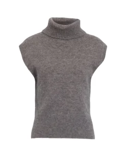 Aaron Sweater Vest in Walnut