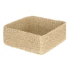 Abaca Square Storage Basket in Medium