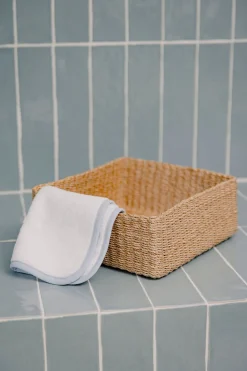 Abaca Square Storage Basket in Medium