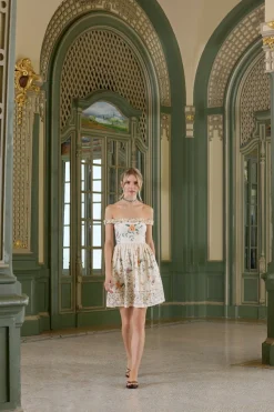 Achiote Mini Dress in Chinesis