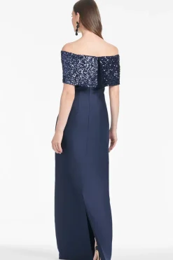 Ada Gown in Poseidon Night Sky