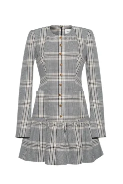 Adams Dress in Raymond Plaid