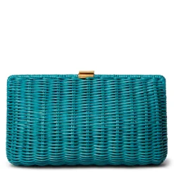 Adelina Wicker Clutch