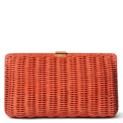 Adelina Wicker Clutch
