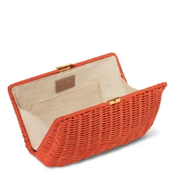 Adelina Wicker Clutch