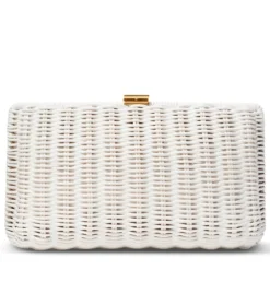 Adelina Wicker Clutch
