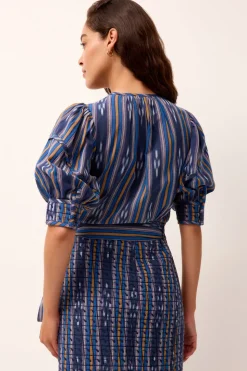Adina Top in Ikat