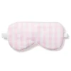 Adult Pink Gingham Eye Mask