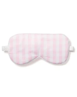 Adult Pink Gingham Eye Mask