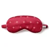 Adult’s Silk Sleep Mask in Bordeaux Art Nouveau