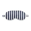 Adult's Silk Sleep Mask in Navy Bengal Stripe