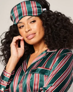 Adult’s Silk Sleep Mask in Lancaster Stripe