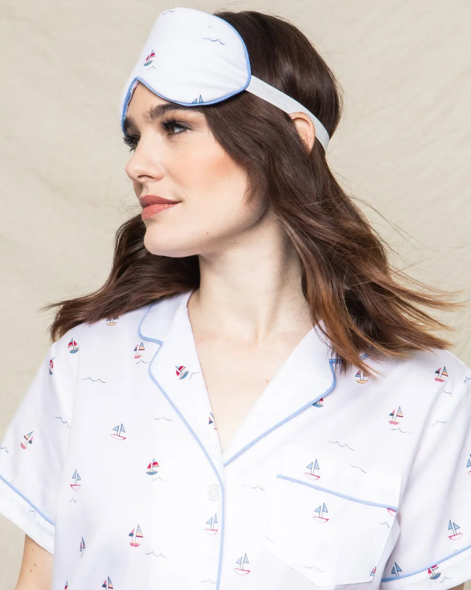 Adult’s Twill Sleep Mask in Bateau