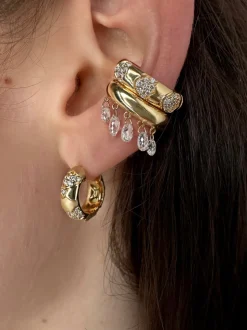 Aegean Huggie Hoop Earrings