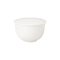 Afina Covered Sugar Bowl in White