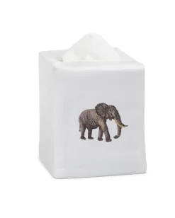 African Elephant Tissue Box Cover