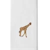 African Giraffe Hand Towel