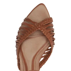 Agatha Flat in Chocolate Fondue