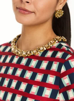 Ainslee Mini Dress in Midnight Gingham