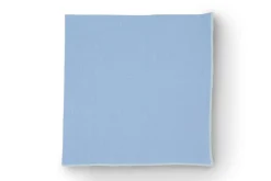 Air Blue Napkin with White Small Trim, Set of 4