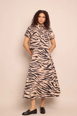 Aisha Skirt in Zebra Blush