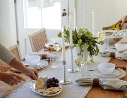 Alabaster White Dinner Plate, Set in 4