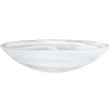 Alabaster White Serving Bowl