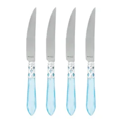 Aladdin Antique White Steak Knives, Set of 4