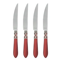 Aladdin Antique White Steak Knives, Set of 4