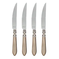 Aladdin Antique White Steak Knives, Set of 4