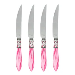 Aladdin Antique White Steak Knives, Set of 4