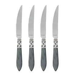 Aladdin Antique White Steak Knives, Set of 4