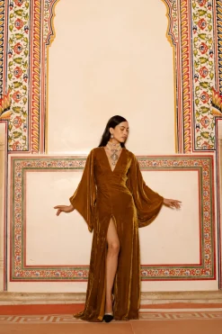 Aladdin Velvet Dress