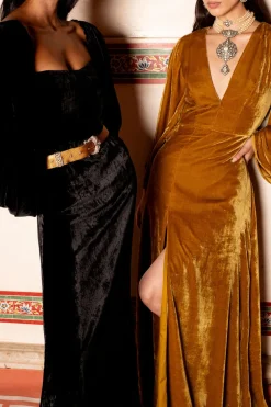 Aladdin Velvet Dress