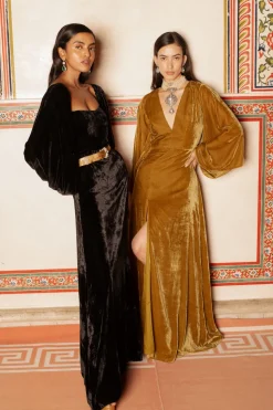 Aladdin Velvet Dress