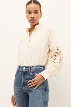 Alden Top in Alabaster