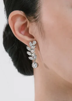 Alessa Earrings in Crystal